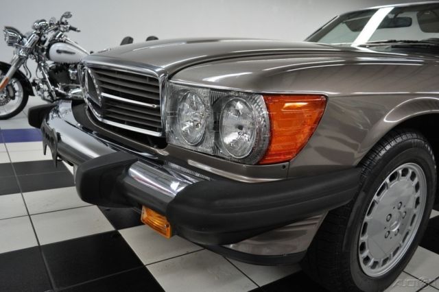 1989 Tan Mercedes-Benz SL-Class Convertible