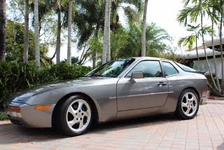 1989 Silver Porsche 944 Coupe