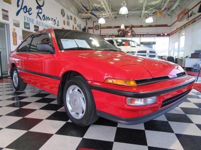 1989 Red Acura Integra Hatchback