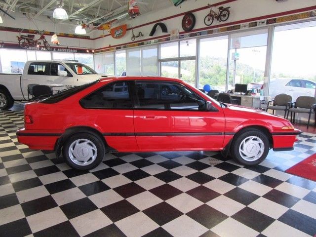 1989 Red Acura Integra Hatchback