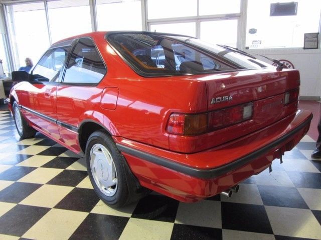 1989 Red Acura Integra Hatchback