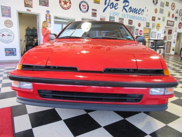1989 Red Acura Integra Hatchback