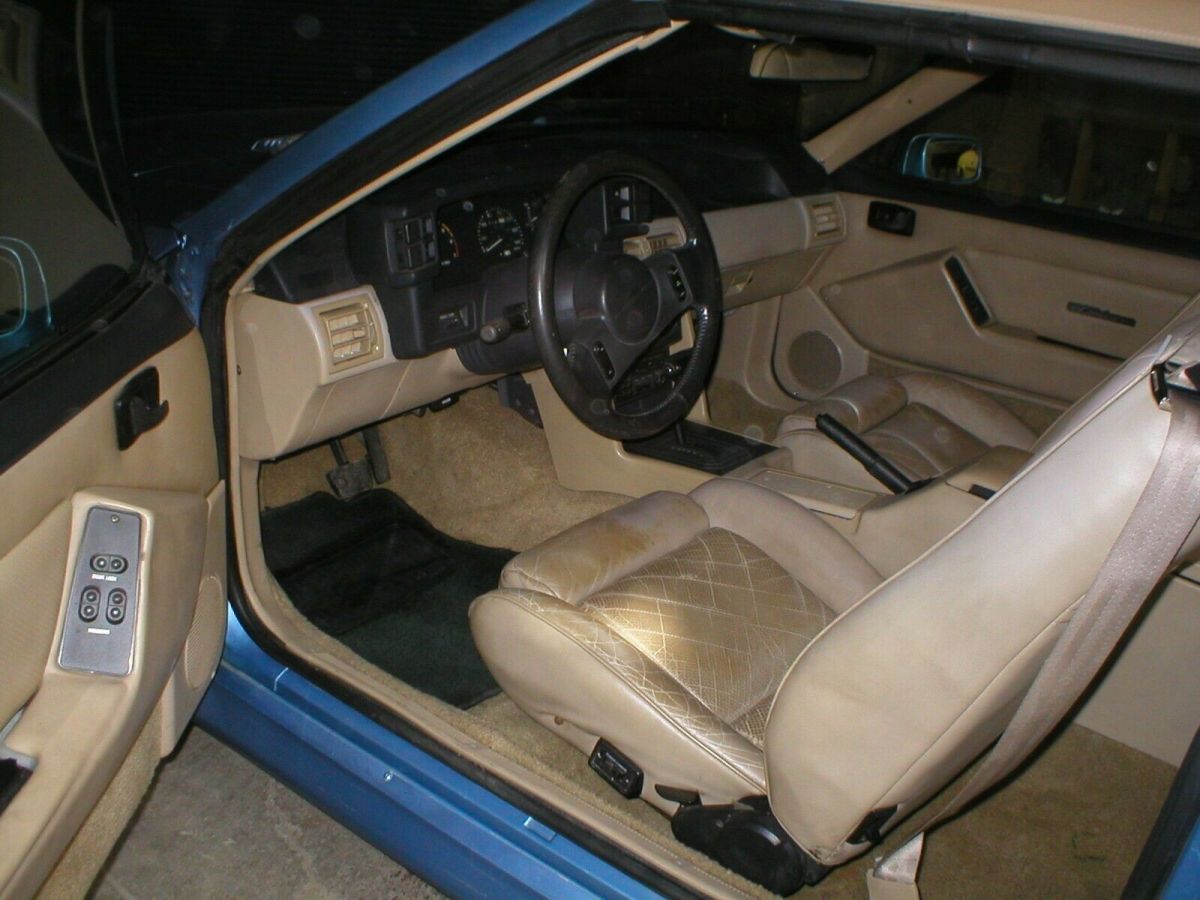 1989 Paris Blue Ford Mustang Sedan