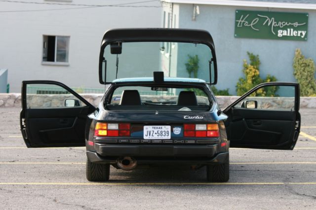 1989 Black Porsche 944 Hatchback