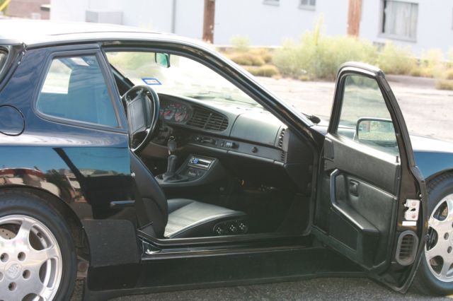 1989 Black Porsche 944 Hatchback