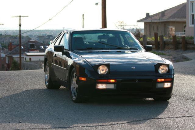 1989 Black Porsche 944 Hatchback