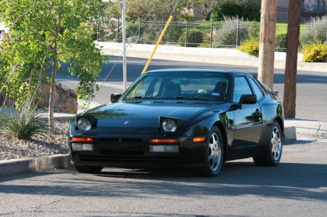 1989 Black Porsche 944 Hatchback