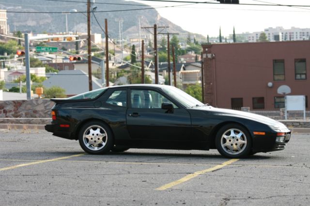 1989 Black Porsche 944 Hatchback