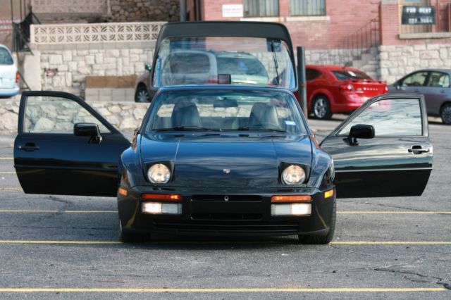1989 Black Porsche 944 Hatchback