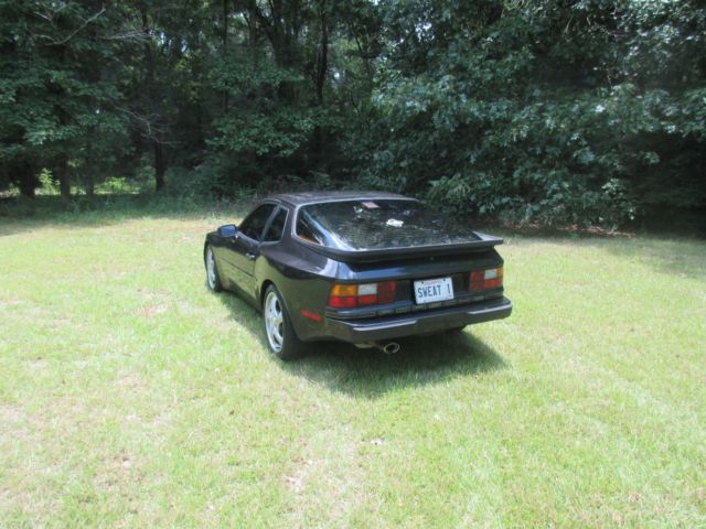 1989 Black Porsche 944 Coupe
