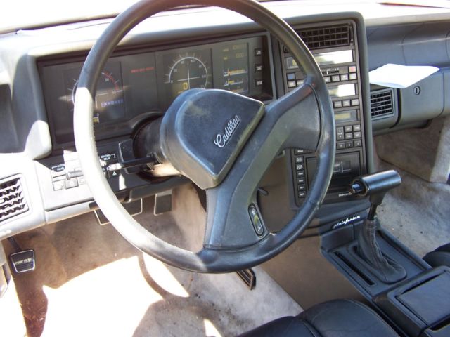 1989 Blue Cadillac Allante Convertible