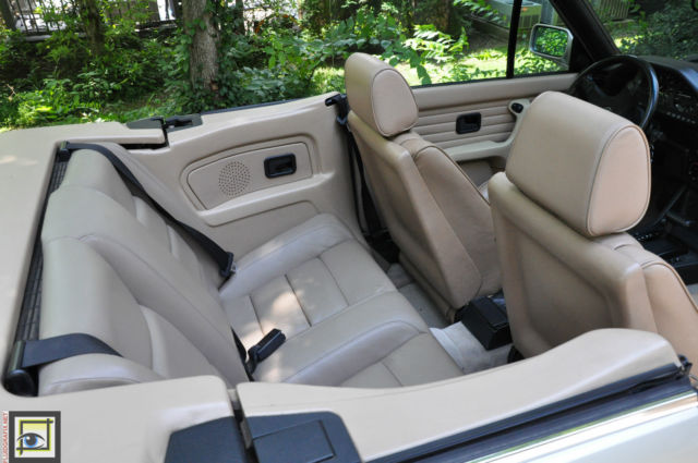 1989 Tan Beige BMW 3-Series Convertible