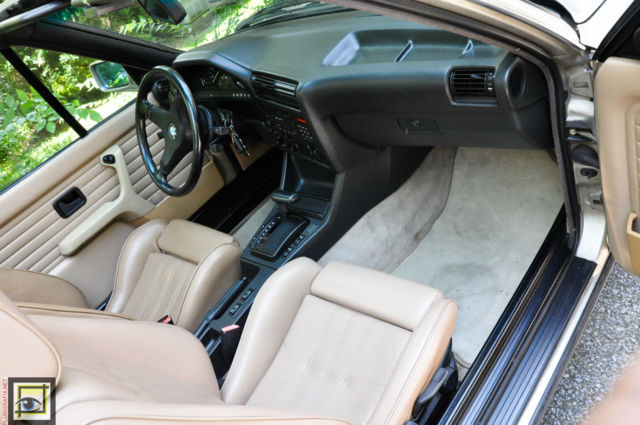 1989 Tan Beige BMW 3-Series Convertible