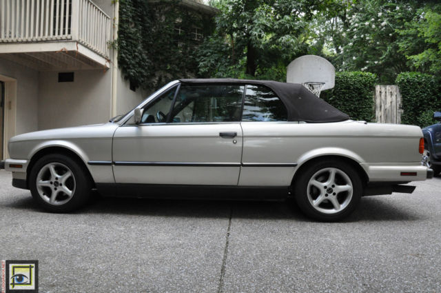 1989 Tan Beige BMW 3-Series Convertible