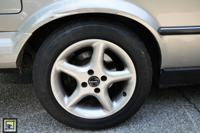 1989 Tan Beige BMW 3-Series Convertible
