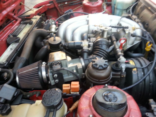 1989 Red BMW 3-Series 2 DOOR