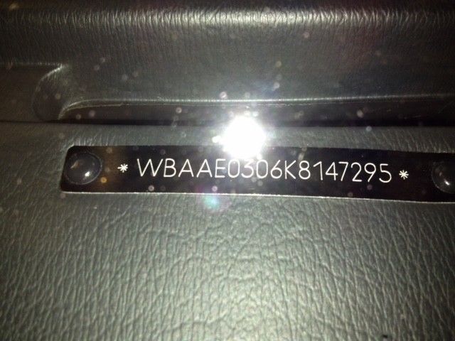 1989 Salmon Silver BMW 3-Series Sedan