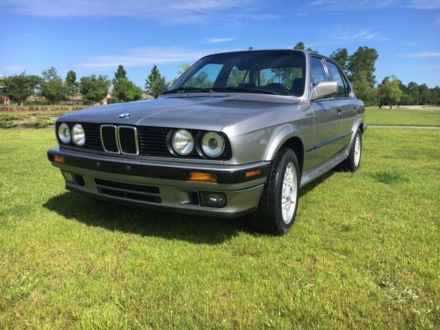 1989 Salmon Silver BMW 3-Series Sedan