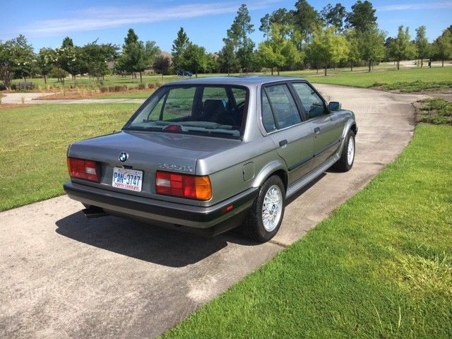 1989 Salmon Silver BMW 3-Series Sedan