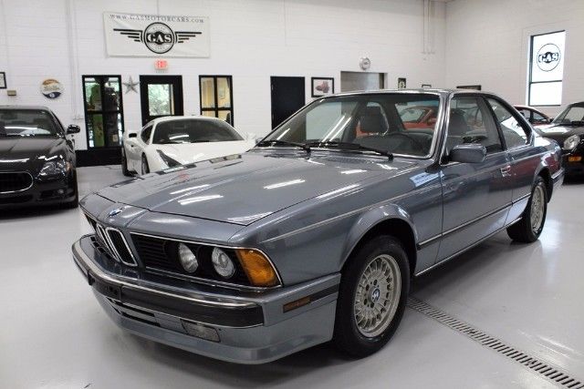1989 Gray BMW 6-Series --