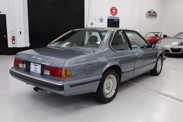 1989 Gray BMW 6-Series --