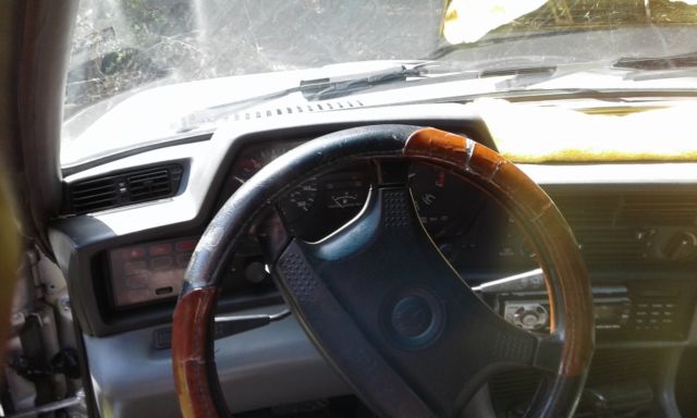 1989 Silver BMW 6-Series Coupe