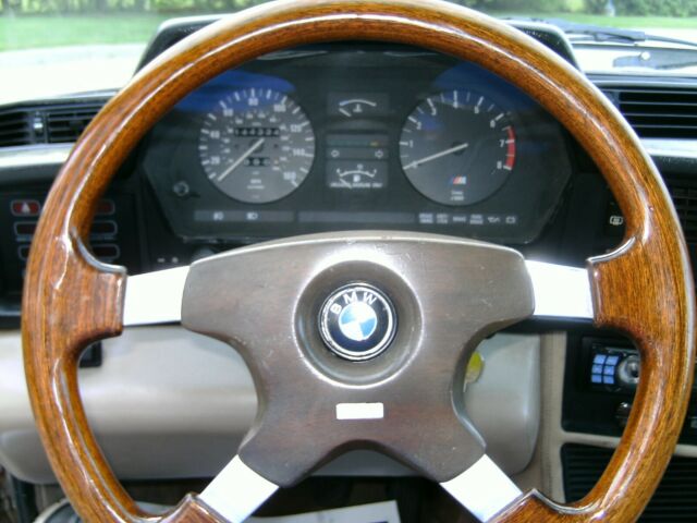 1989 Tan BMW 6-Series Coupe