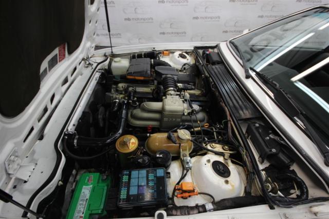 1989 WHITE BMW 6-Series COUPE