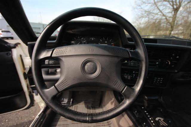 1989 WHITE BMW 6-Series COUPE