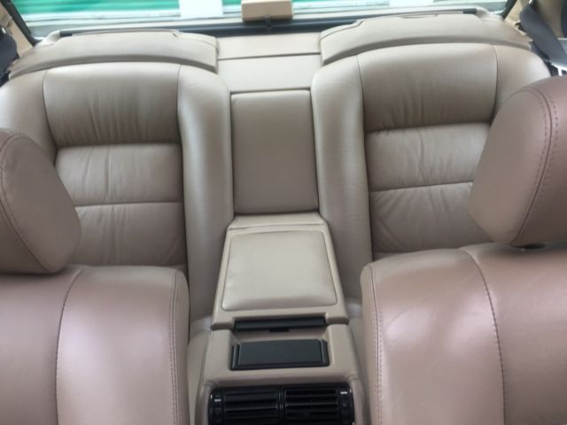 1989 Cinnabar Red BMW 6-Series Coupe