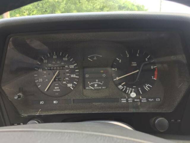 1989 Lach Silber BMW 6-Series Coupe