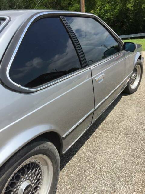 1989 Lach Silber BMW 6-Series Coupe