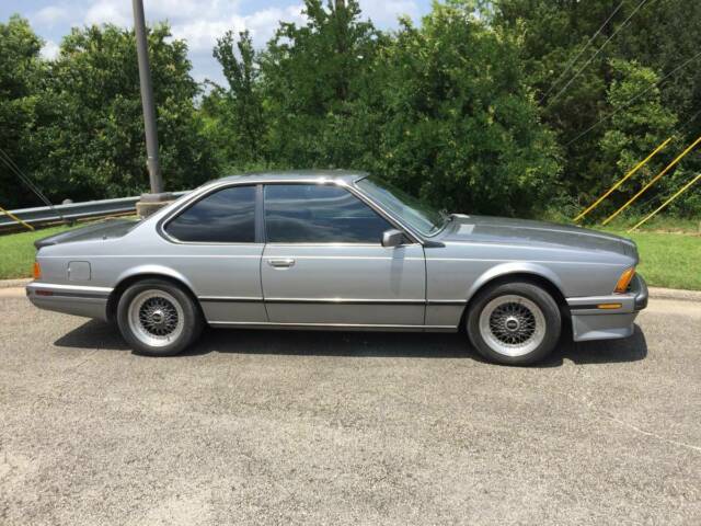 1989 Lach Silber BMW 6-Series Coupe