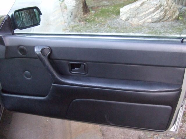 1989 Silver BMW 6-Series Coupe