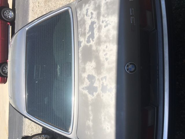 1989 Gray BMW 6-Series Coupe