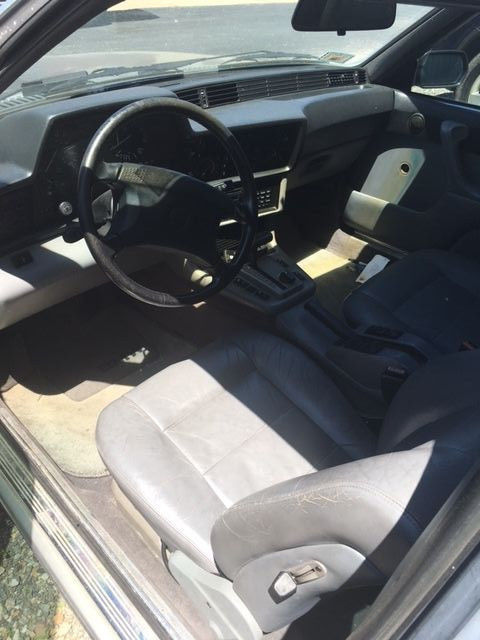 1989 Gray BMW 6-Series Coupe