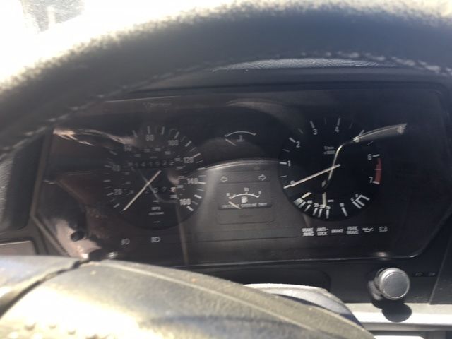 1989 Gray BMW 6-Series Coupe