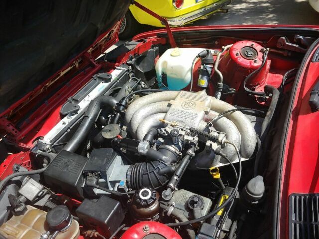 1989 Red BMW 3-Series Coupe