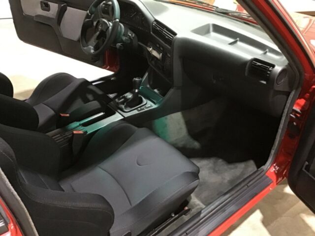 1989 Red BMW 3-Series