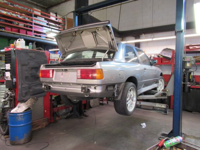 1989 Silver Gray BMW 3-Series Coupe