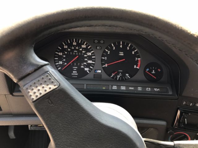 1989 Silver Gray BMW 3-Series Coupe