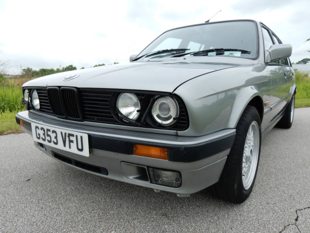 1989 Silver BMW 3-Series Wagon