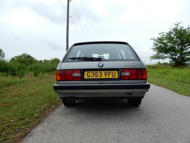 1989 Silver BMW 3-Series Wagon