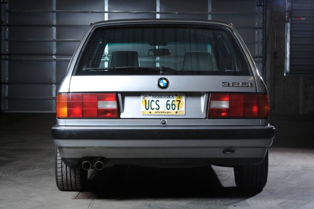 1989 Silver BMW 3-Series Wagon