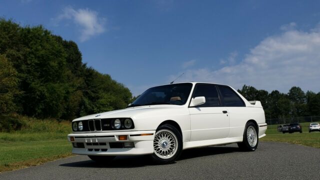 1989 White BMW M3 Coupe