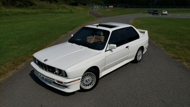 1989 White BMW M3 Coupe