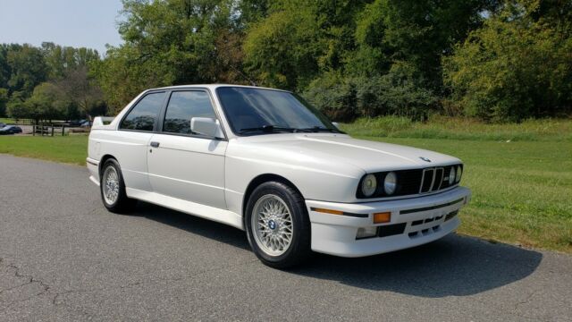 1989 White BMW M3 Coupe