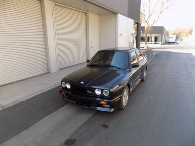 1989 Black BMW M3 Coupe