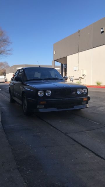 1989 Black BMW M3 Coupe