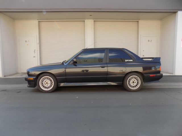 1989 Black BMW M3 Coupe